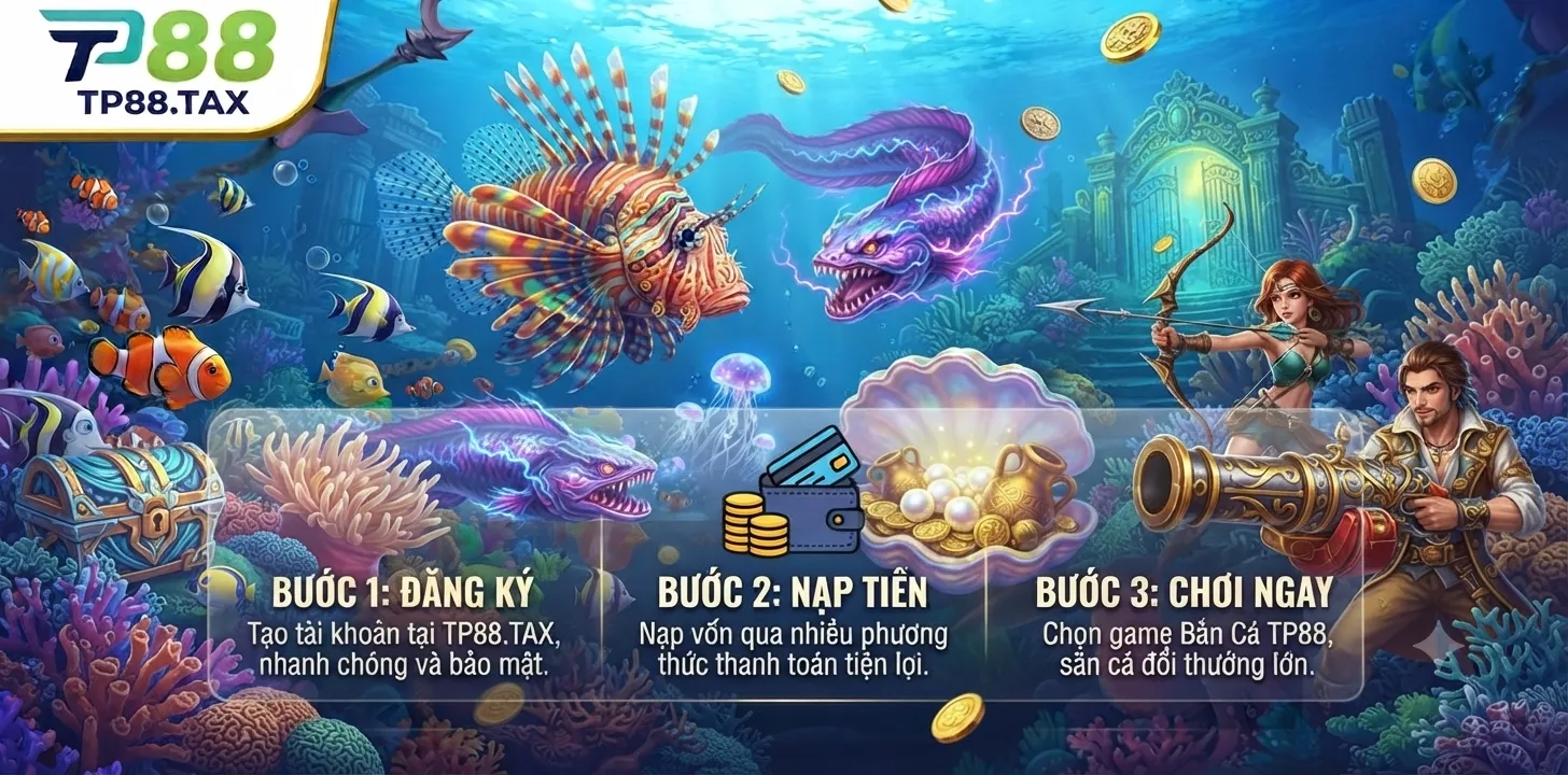 Cách tham gia bắn cá TP88